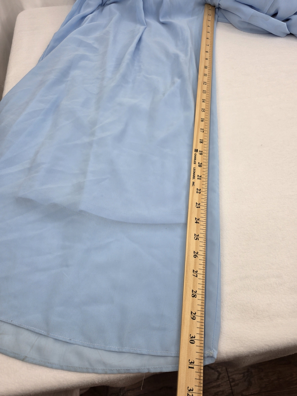 Halter Neck Wide-Leg XL Jumpsuit Dusty Blue 3522-AG - Picture 8 of 12